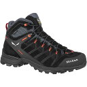 【送料無料】 サレワ メンズ ブーツ・レインブーツ シューズ Alp Mate Mid WP Hiking Boot - Men's Black Out/Flu...