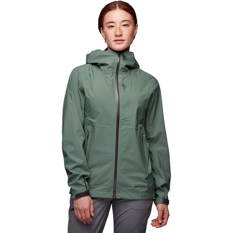 【送料無料】 ブラックダイヤモンド レディース ジャケット・ブルゾン アウター Highline Shell Jacket - Women's Laurel Green