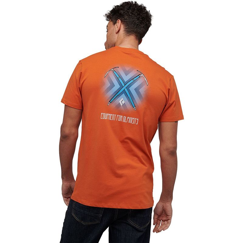 【送料無料】 ブラックダイヤモンド メンズ Tシャツ トップス Piolet T-Shirt - Men's Burnt Orange