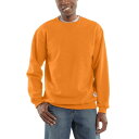 【送料無料】 カーハート メンズ パーカー・スウェット アウター Midweight Crewneck Sweatshirt - Men's Marmalade...