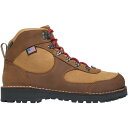 【送料無料】 ダナー メンズ ブーツ・レインブーツ シューズ Cascade Crest 5in GTX Boot - Men's Grizzly Brown/Rhodo Red(4)