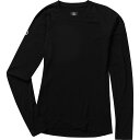 yz obNJg[ fB[X TVc gbvX Spruces Lightweight Merino Crew - Women's Black