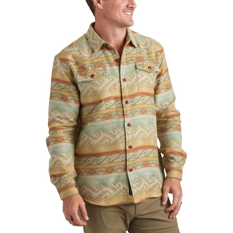  ハウラーブラザーズ メンズ シャツ トップス Sheridan Shirt - Men's Herrador Jacquard/Breaking Dawn