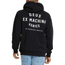 【送料無料】 デウス エクス マキナ メンズ パーカー・スウェット フーディー アウター Venice Address Hoodie - Men's Black