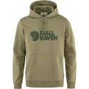 【送料無料】 フェールラーベン メンズ パーカー・スウェット フーディー アウター Logo Hoodie - Men's Light Olive