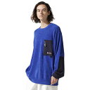 【送料無料】 マナスタッシュ メンズ パーカー・スウェット アウター Mole Knit Crew Sweatshirt - Men's Blue