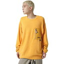 【送料無料】 マナスタッシュ メンズ パーカー・スウェット アウター Mole Knit Crew Sweatshirt - Men's Yellow