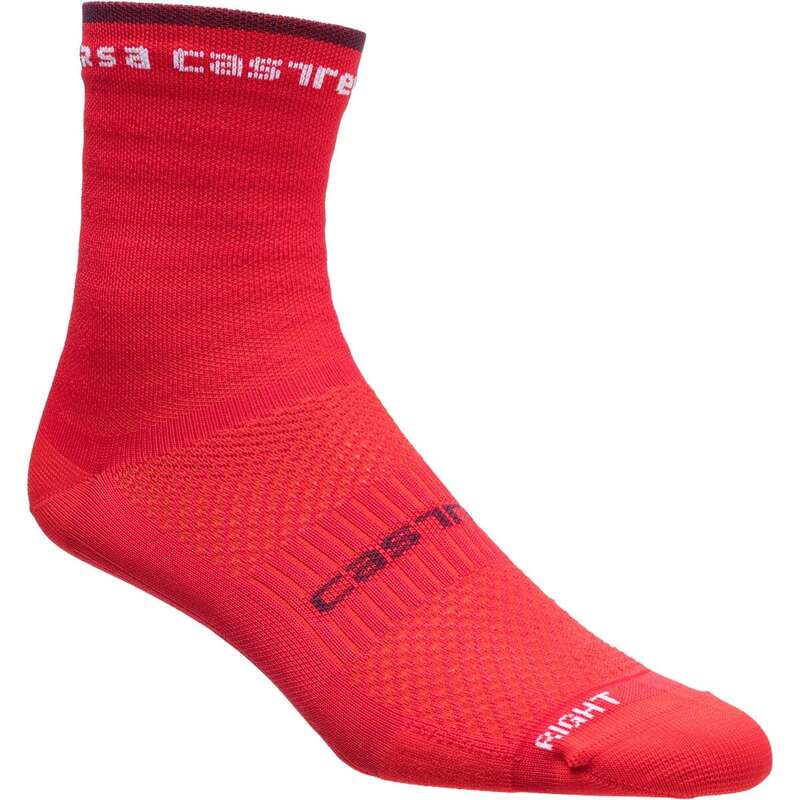 yz JXe fB[X C A_[EFA Rosso Corsa 11 Sock - Women's Hibiscus