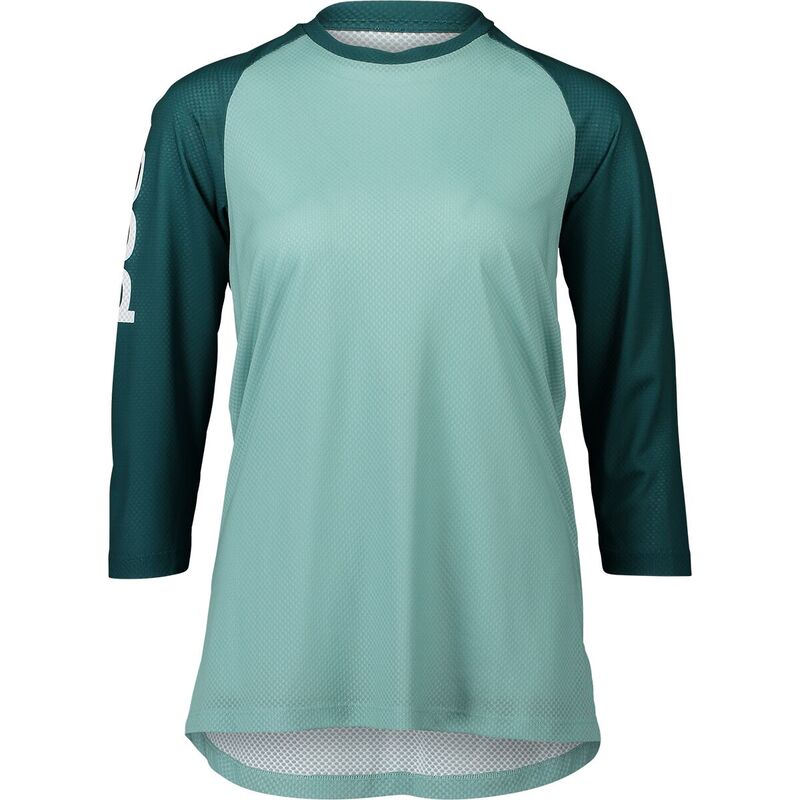 【送料無料】 ピーオーシー レディース シャツ トップス MTB Pure 3/4 Jersey - Women 039 s Lt Dioptase Blue/Dioptase Blue