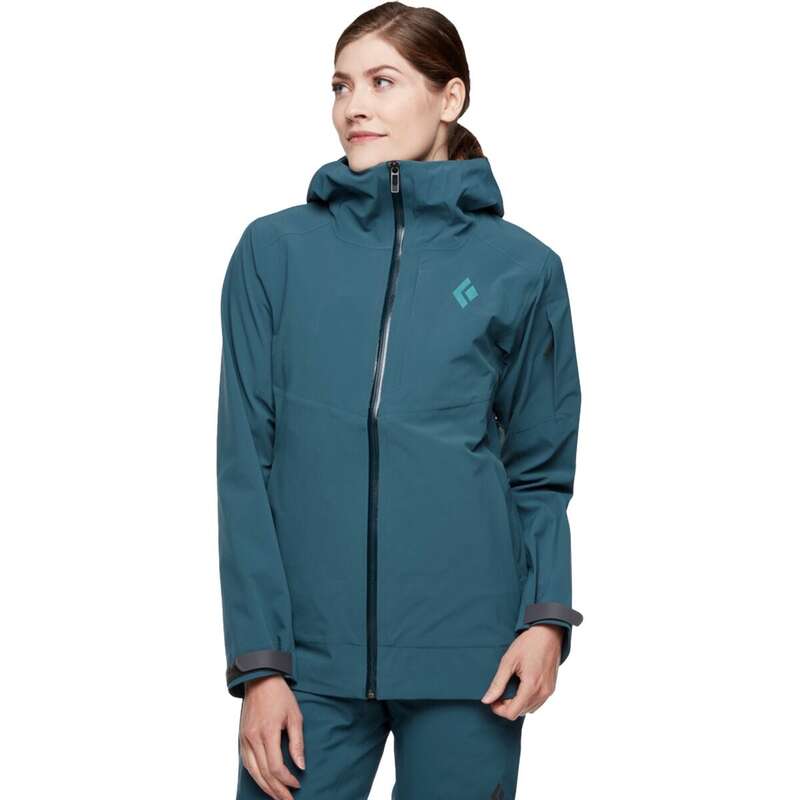 【送料無料】 ブラックダイヤモンド レディース ジャケット・ブルゾン アウター Recon Stretch Ski Shell Jacket - Women's Azurite