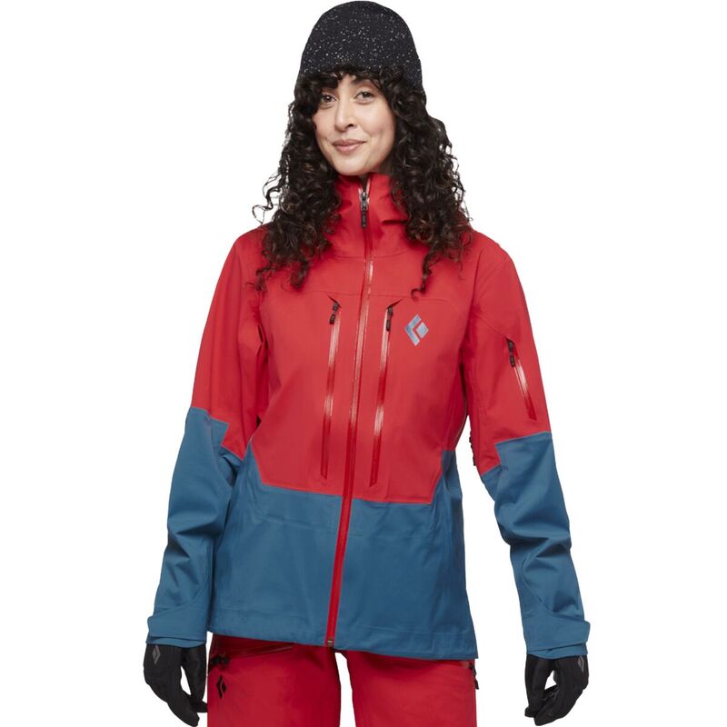 【送料無料】 ブラックダイヤモンド レディース ジャケット・ブルゾン アウター Recon LT Shell Jacket - Women's Coral Red/Creek Blue