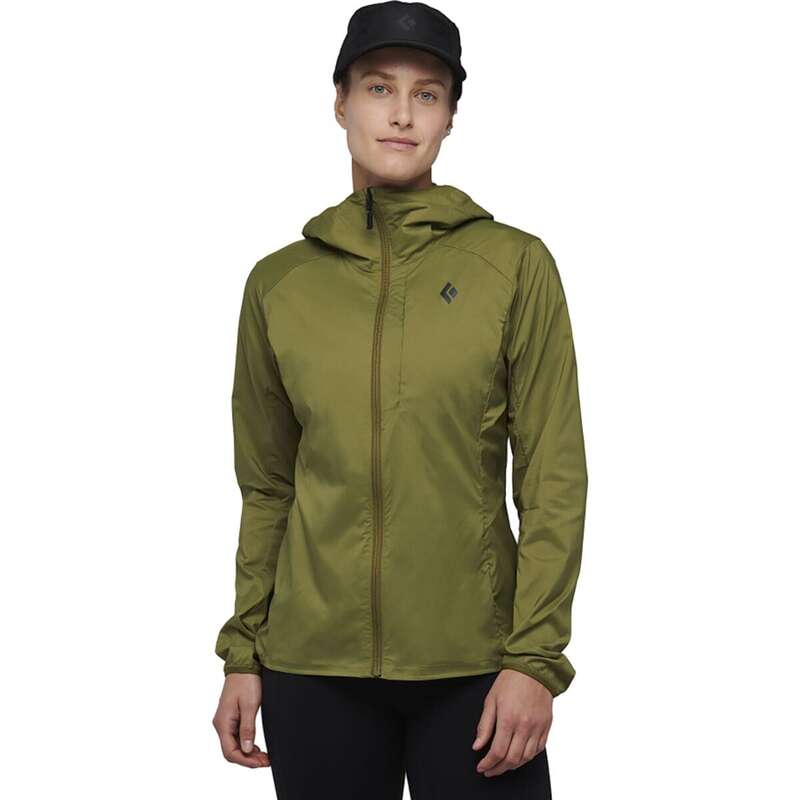 【送料無料】 ブラックダイヤモンド レディース ジャケット・ブルゾン アウター Alpine Start Hooded Jacket - Women's Crag Green
