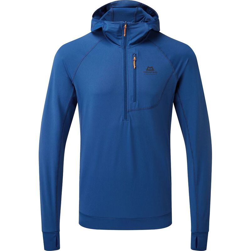 【送料無料】 マウンテンイクイップメント メンズ シャツ トップス Aiguille Hooded Top - Men's Admiral Blue
