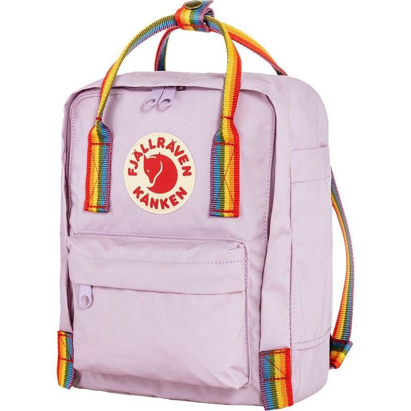 【送料無料】 フェールラーベン メンズ バックパック・リュックサック バッグ Kanken Rainbow Mini 7L Backpack Pastel Lavender/Rainbow