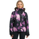 ロキシー ブルゾン レディース 【送料無料】 ロキシー レディース ジャケット・ブルゾン アウター Jet Ski Premium Snow Jacket - Women's True Black/Pansy/Pansy