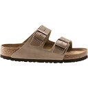 【送料無料】 ビルケンシュトック メンズ サンダル シューズ Arizona Soft Footbed Leather Sandal - Men's Tobacco Brown