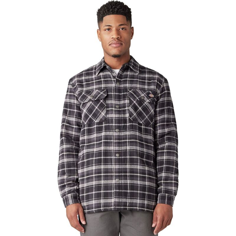 ̵ ǥå   ȥåץ Sherpa Lined Flannel Shirt - Men's Charcoal...