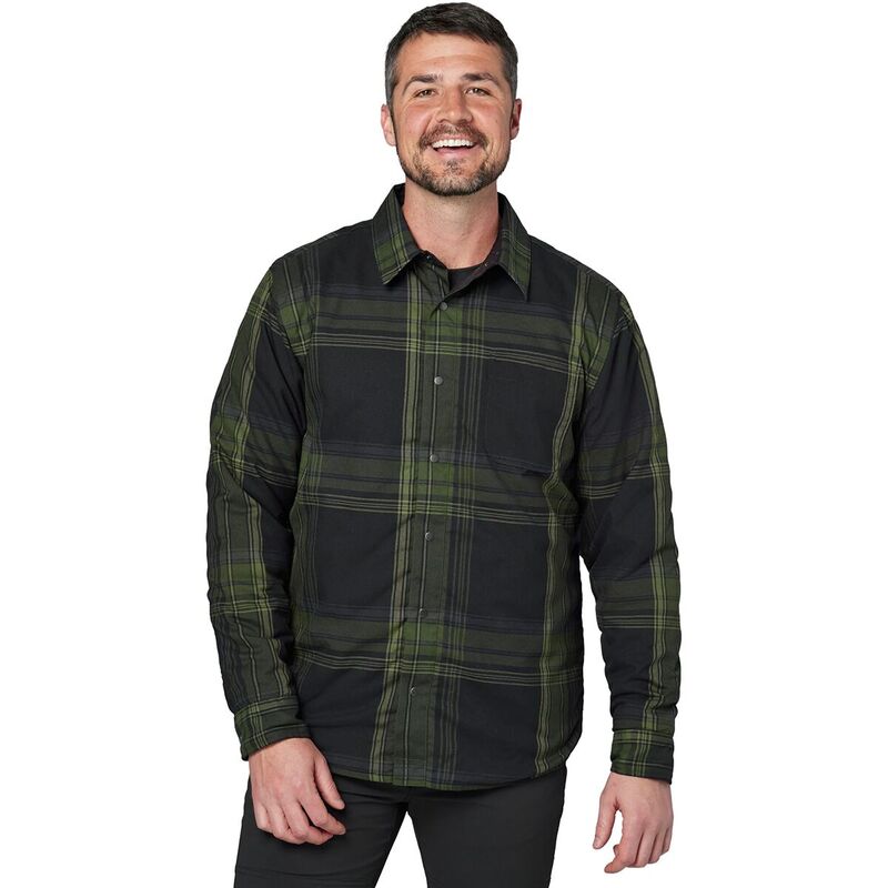 ̵ ե饤   ȥåץ Sinclair Insulated Flannel - Men's Black/Pin...