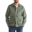 【送料無料】 マリーン レイヤー メンズ シャツ トップス Max Broken In Overshirt - Men's Mallard Green