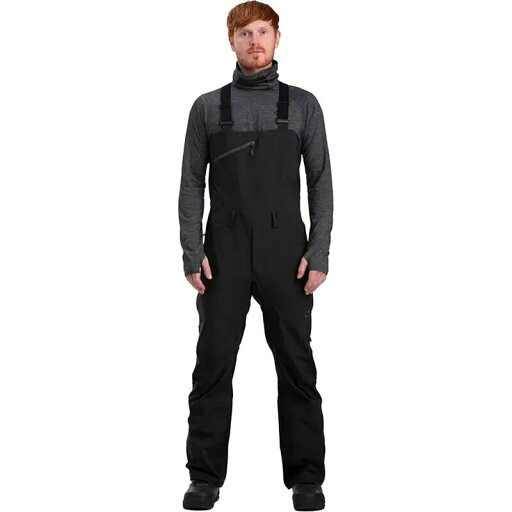 【送料無料】 アウトドアリサーチ メンズ カジュアルパンツ ボトムス Carbide Bib Pant - Men's Solid Black 【送料無料】 アウトドアリサーチ メンズ カジュアルパンツ ボトムス Carbide Bib Pant - Men's Solid Black