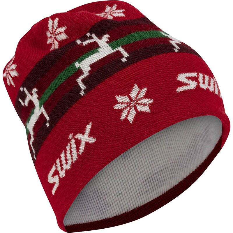 【送料無料】 スウィックス レディース 帽子 アクセサリー Gunde Holiday Beanie Swix Red