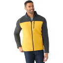 yz X}[gE[ Y WPbgEu] AE^[ Hudson Trail Fleece Full-Zip Jacket - Men's Charcoal/Honey Gold