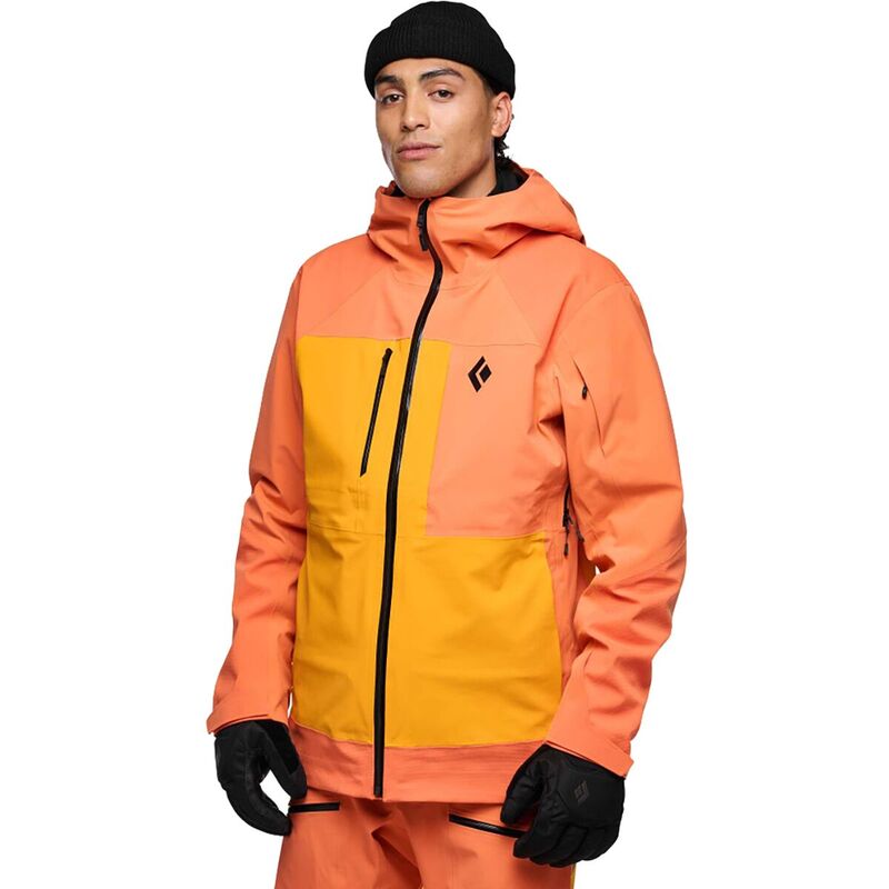 【送料無料】 ブラックダイヤモンド メンズ ジャケット・ブルゾン アウター Recon Pro Stretch Shell - Men's BD Orange/Flame Orange