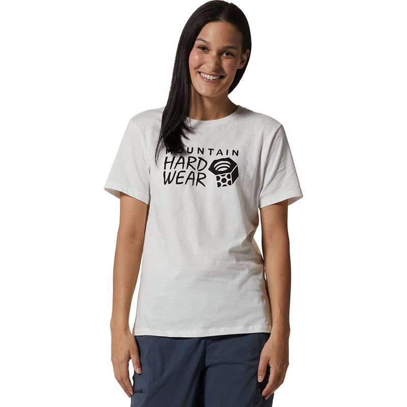 【送料無料】 マウンテンハードウェア レディース Tシャツ トップス MHW Logo Short-Sleeve T-Shirt - Women 039 s Fogbank
