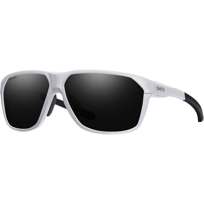 スミス サングラス レディース 【送料無料】 スミス レディース サングラス・アイウェア アクセサリー Leadout Pivlock Polarized Sunglasses White/ChromaPop Black