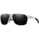 yz X~X fB[X TOXEACEFA ANZT[ Leadout Pivlock Polarized Sunglasses White/ChromaPop Black