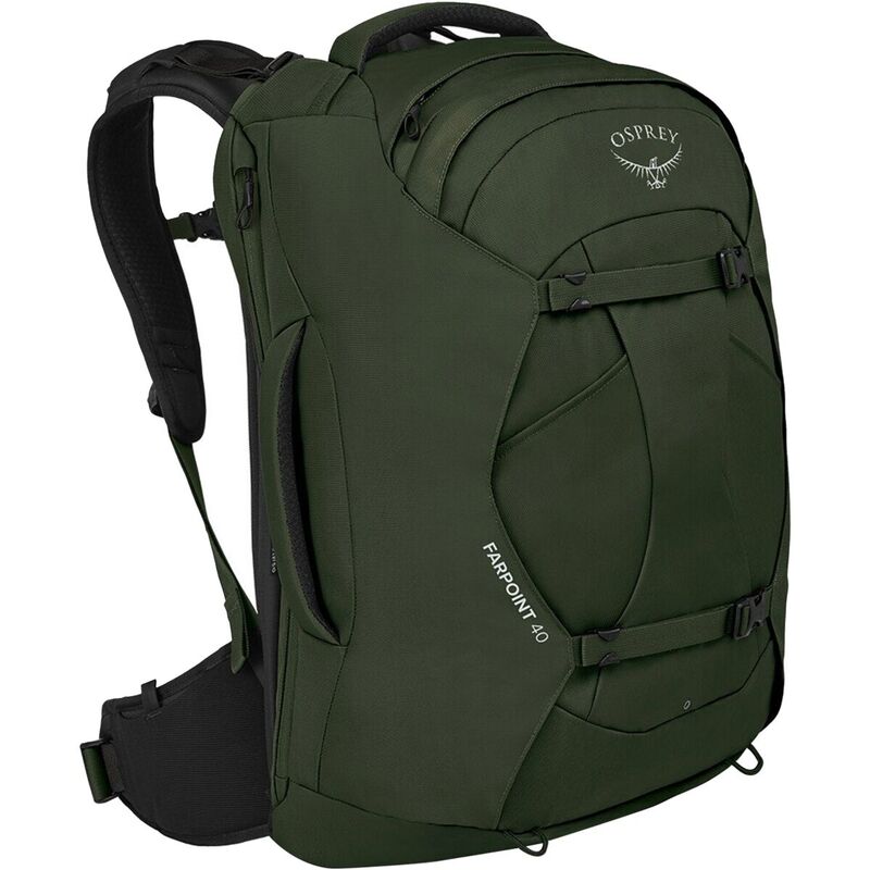 【送料無料】 オスプレーパック メンズ バックパック リュックサック バッグ Farpoint 40L Travel Pack Gopher Green