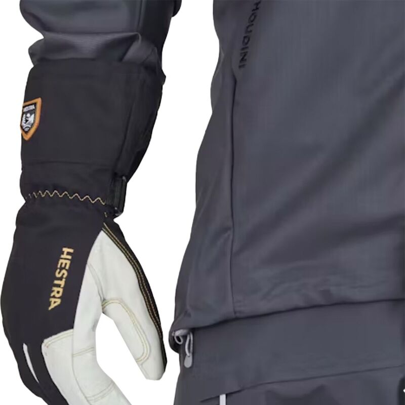 【送料無料】 ヘストラ メンズ 手袋 アクセサリー Army Leather GORE-TEX Glove - Men's Black/Black