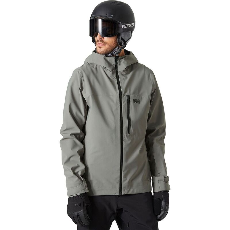 【送料無料】 ヘリーハンセン メンズ ジャケット・ブルゾン アウター Swift 3L Shell Jacket - Men's Concrete