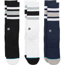 【送料無料】 スタンス メンズ 靴下 アンダーウェア The Boyd Sock - 3-Pack - Men's Multi
