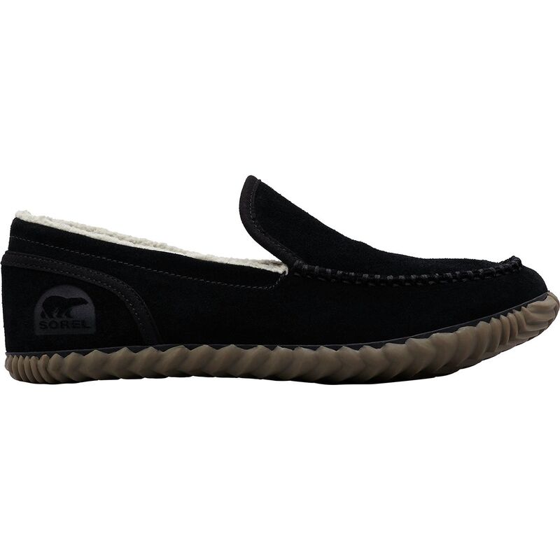 ����� ��� ���塼�� ������� SOREL Dude Moc Slipper - Men's Black/Black �֥�å�