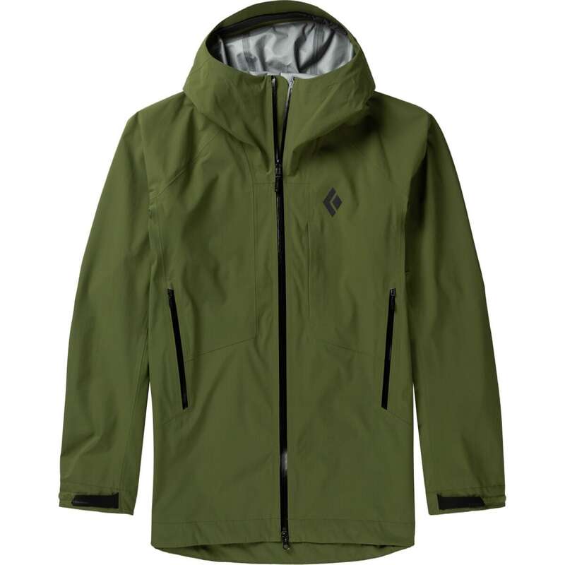  ブラックダイヤモンド メンズ ジャケット・ブルゾン アウター Highline Stretch Shell - Men's Crag Green