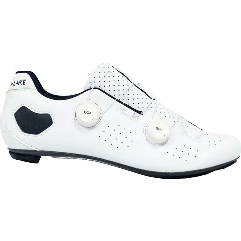  レイク メンズ スニーカー シューズ CX333 Wide Cycling Shoe - Men's White/White Clarino