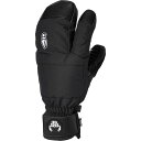 【送料無料】 クラブ グラブ メンズ 手袋 アクセサリー Freak Trigger Split Finger Mitten - Men's Black