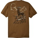 【送料無料】 フィルソン メンズ Tシャツ トップス Short-Sleeve Frontier Graphic T-Shirt - Men's Gold Ochre/Deer
