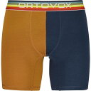 【送料無料】 オルトボックス メンズ ボクサーパンツ アンダーウェア 185 Rock'N'Wool Boxer - Men's Deep Ocean