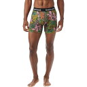 【送料無料】 スマートウール メンズ ボクサーパンツ アンダーウェア Merino Print Boxer Brief - Men's Fern Green A...