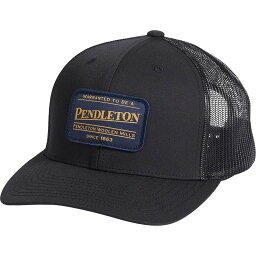【送料無料】 ペンドルトン レディース 帽子 アクセサリー Large Patch Trucker Hat Black