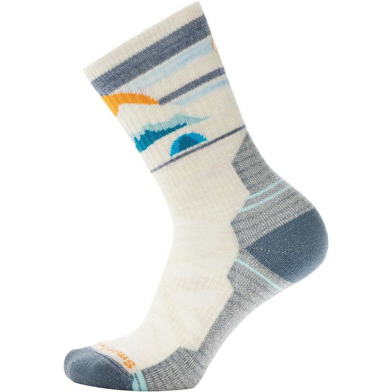 yz X}[gE[ fB[X C A_[EFA Hike Light Cushion Mountain Moon Crew Sock - Women's Moonbeam