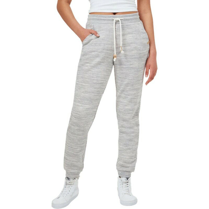 【送料無料】 テンツリー レディース カジュアルパンツ ボトムス Bamone Sweat Pant - Women's Hi Rise Grey Space Dye