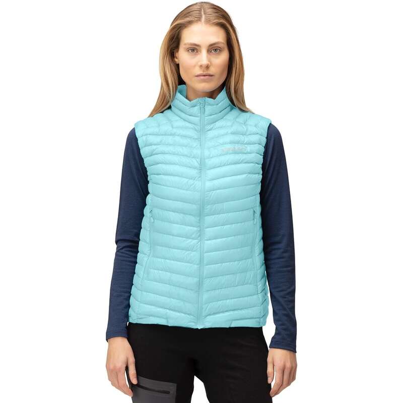 【送料無料】 ノローナ レディース ベスト トップス Trollveggen Superlight Down850 Vest - Women's Clearwater