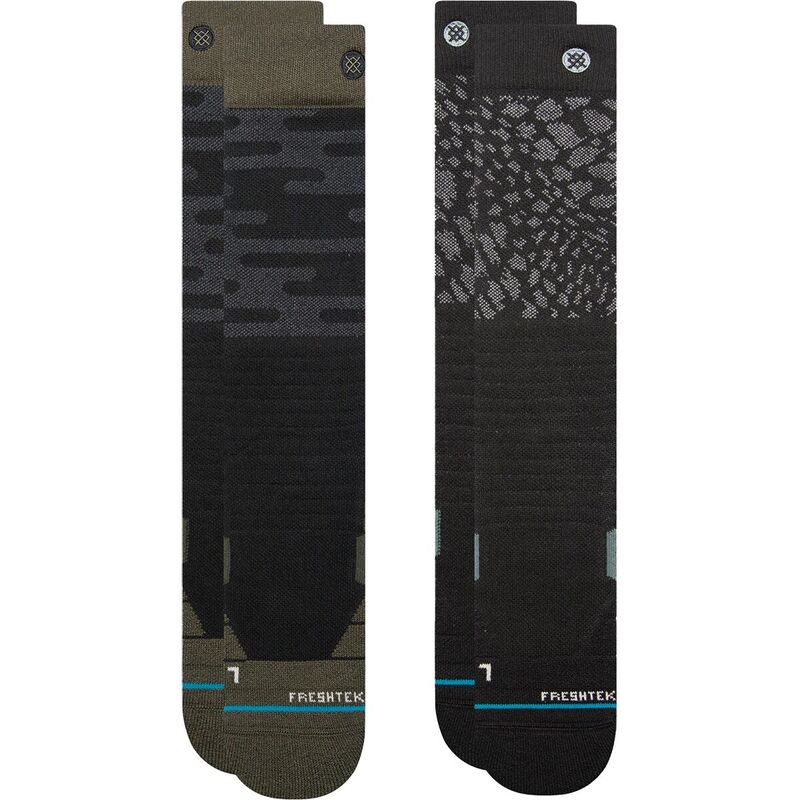 【送料無料】 スタンス レディース 靴下 アンダーウェア Black Diamond Sock - 2-Pack Black