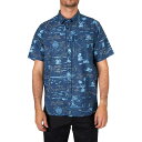 【送料無料】 ソルティークルー メンズ Tシャツ トップス Seafarer Short-Sleeve Tech Woven Shirt - Men's Navy(4)