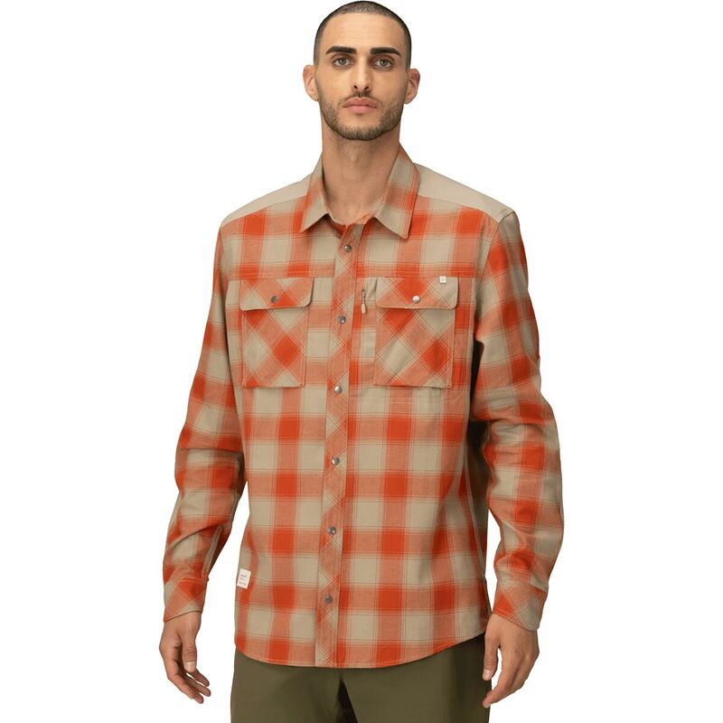 【送料無料】 ノローナ メンズ シャツ トップス Femund Flannel Shirt - Men's Pureed Pumpkin