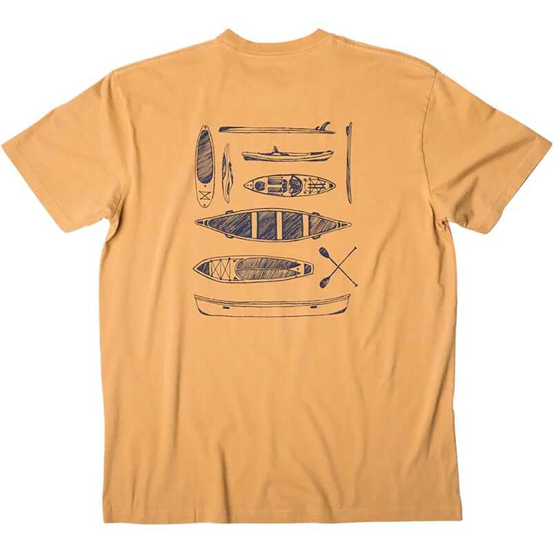  カブー メンズ Tシャツ トップス Paddle Out T-Shirt - Men's Basswood
