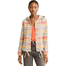 【送料無料】 ペンドルトン レディース ジャケット・ブルゾン アウター Button Front Beach Hoodie - Women's Ivory Highland Peak Multi